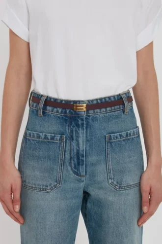 cinto micro dorian em couro bord 2 330x495 - Cinto Micro Dorian em couro bord&ocirc;